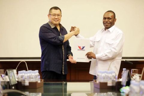 Ketua DPW Papua Tengah Otopianus P Tebai: Partai Perindo adalah Rumah Kita