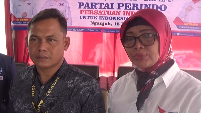 Ketua DPD Partai Perindo Nganjuk Siap Dukung Para Bacaleg Maju di Pemilu 2024