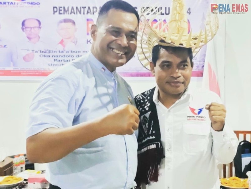 Letkol (Purn) Bucahri Qadirun dan Mantan Ketua KPU Resmi Jadi Caleg Partai Perindo Rote Ndao