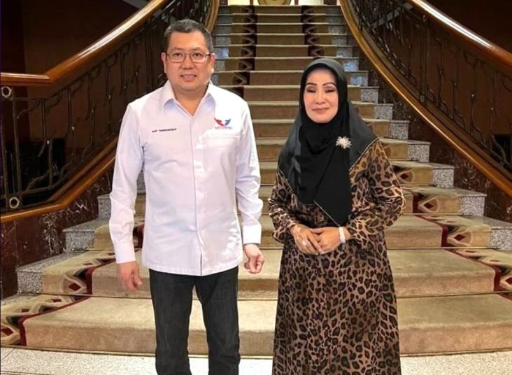 Mantan Bupati Karanganyar Rina Iriani Sri Ratnaningsih Gabung Partai Perindo