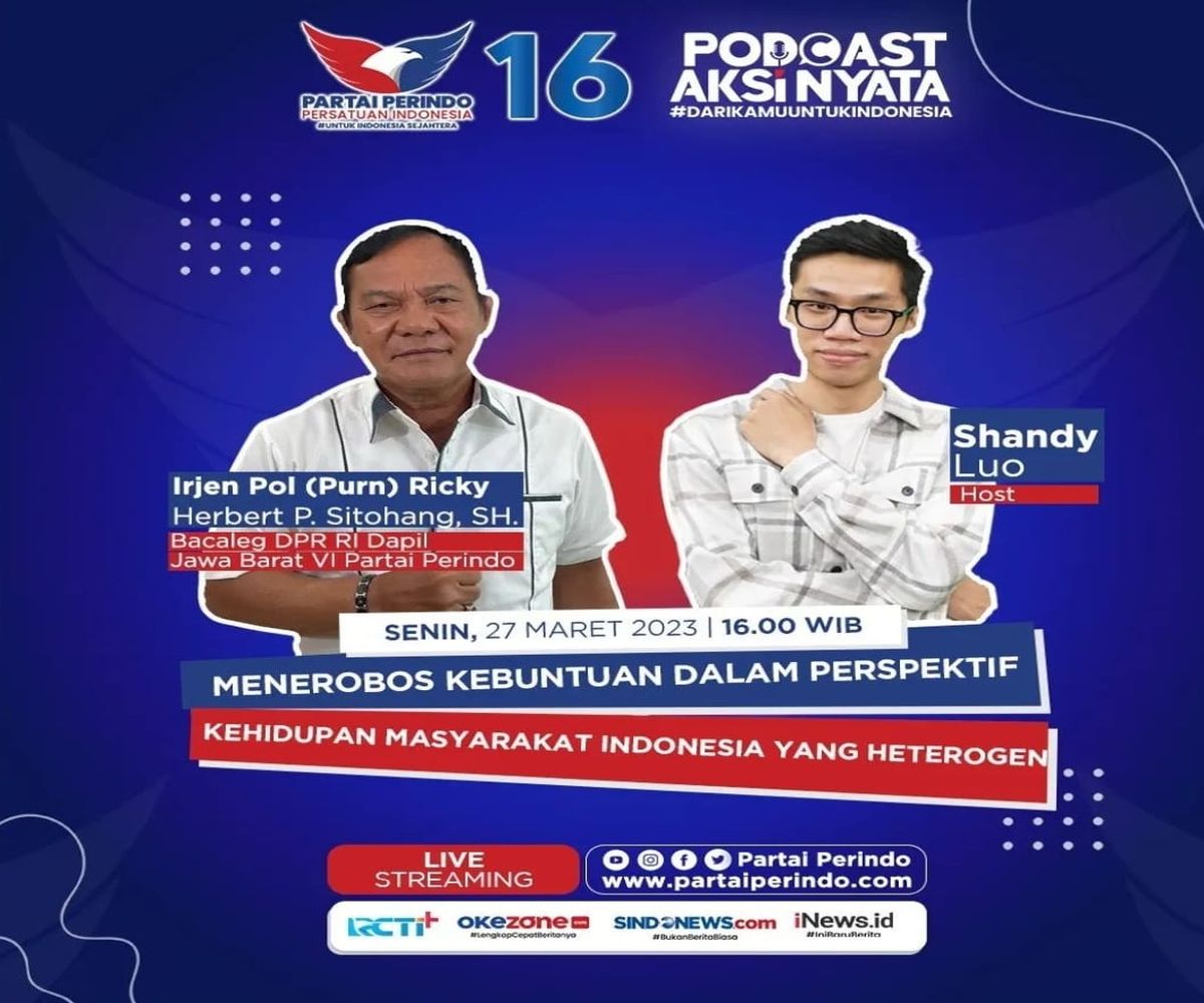 Memahami Masyarakat Indonesia yang Heterogen di Podcast Aksi Nyata Hari ini Pukul 16.00 WIB