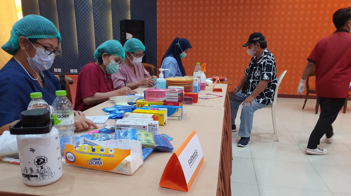 Mengenal Rumah Aspirasi Topher, Lokasi Pengobatan Gratis DPD Partai Perindo Tangsel