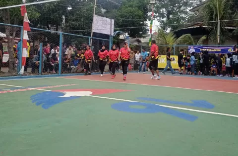 Turnamen Bola Voli Effendi Syahputra Cup Dapat Hadiah Jutaan Rupiah dan Piala Bergilir 