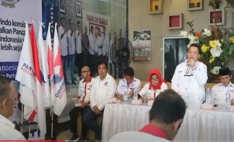 Partai Perindo Kota Tanjung Balai Target Dapatkan Suara Maksimal di Pemilu 2024