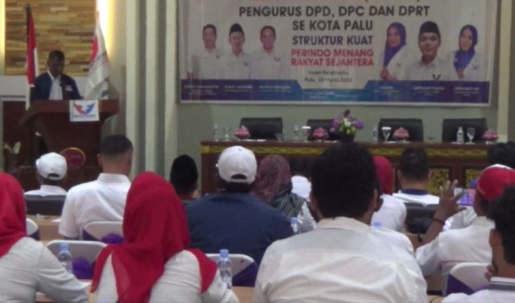 Perkuat Struktur, Partai Perindo Yakin Menang di Kota Palu 