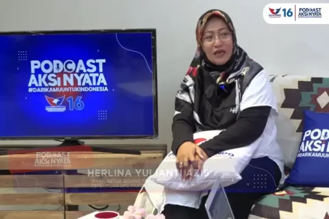 Podcast Aksi Nyata Partai Perindo, Herlina: Perempuan Harus Berani Ungkap Kasus Kekerasan
