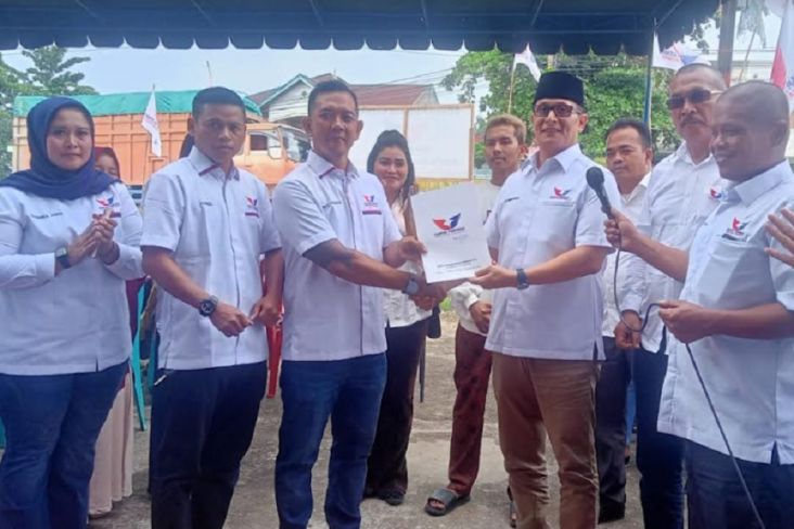 Serahkan SK Kepengurusan, Sayed Abubakar Minta DPD Partai Perindo Rohul Gerak Cepat 
