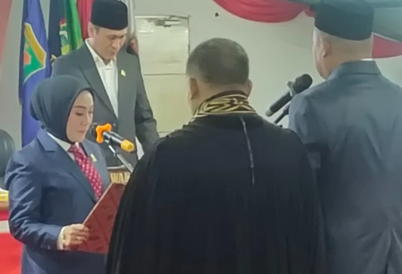 Daniel Pundu Dilantik sebagai Legislator Partai Perindo Sulbar