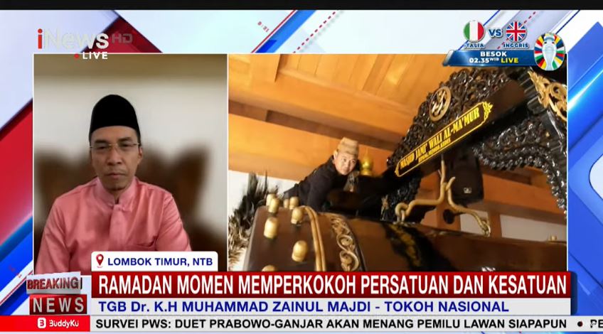 TGB Jelaskan Tiga Dimensi Ramadan yang Penting Diingat Bagi Umat Islam