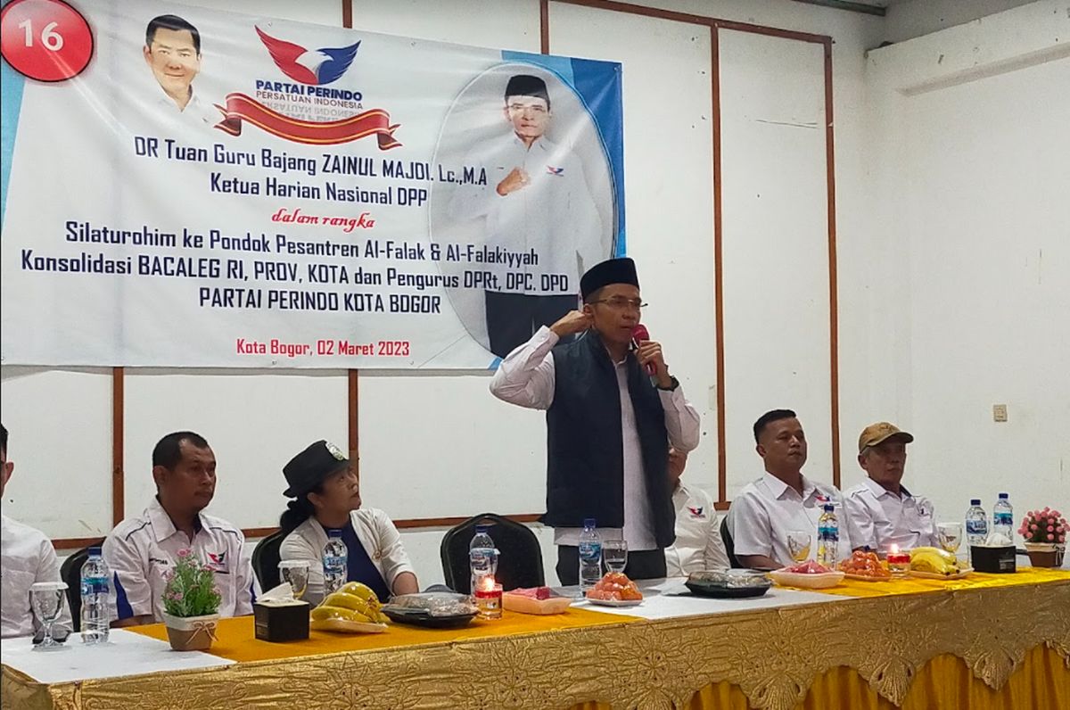 TGB Bakar Semangat Kader, Partai Perindo Kota Bogor Targetkan Pecah Telur