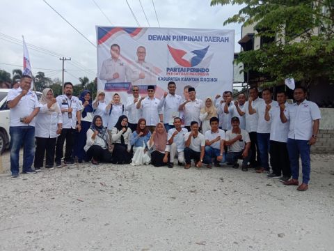 Seusai Terima SK, Partai Perindo Kuansing Siap Jalankan Mandat