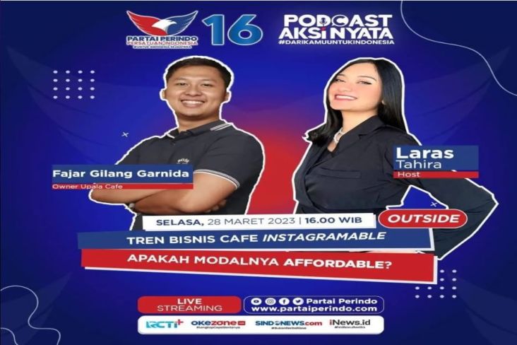Yuk, Intip Peluang Bisnis Coffee Shop Instagramable di Podcast Aksi Nyata Hari Ini