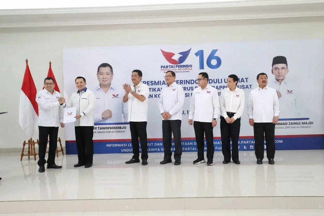 Mantan Gubernur Lampung Ridho Ficardo Jabat Waketum Partai Perindo
