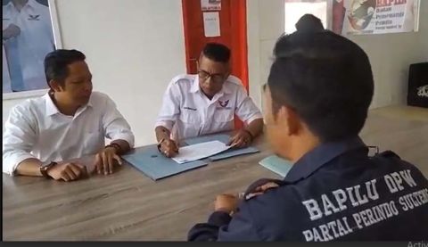 Bacaleg Partai Perindo Sulteng Ikuti Asesmen dari Tim Independen 