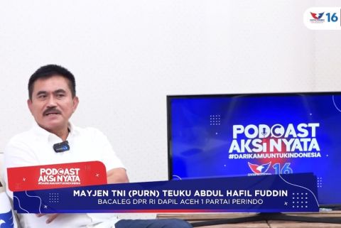 Cerita Mayjen TNI (Purn) Teuku Abdul Hafil Putuskan Nyaleg di Partai Perindo 