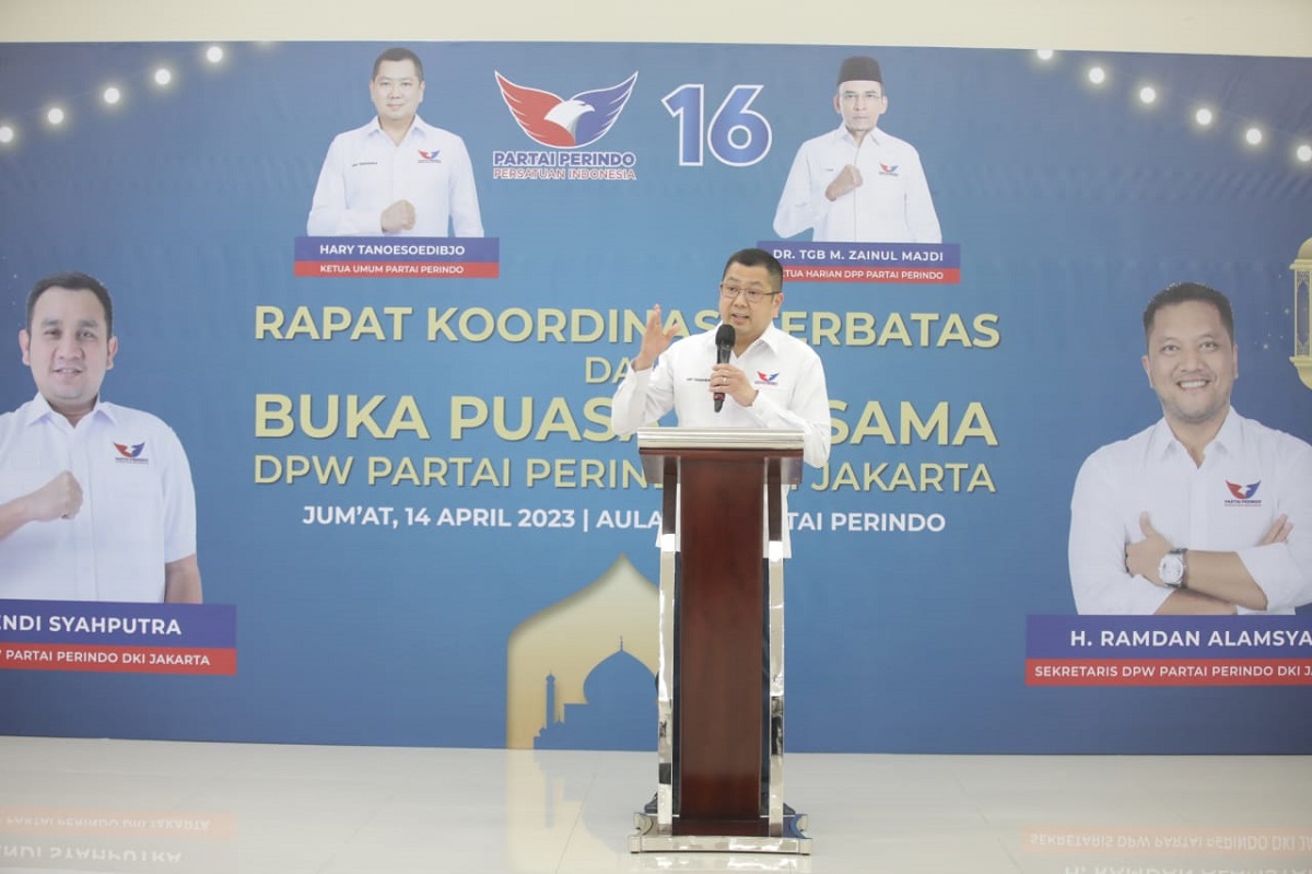 Diresmikan HT, Polling Terbuka Nasional Partai Perindo Bisa Dipantau Langsung Masyarakat