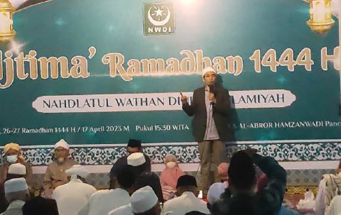Gelar Ijtima' Ramadan, TGB Ajak Jamaah NWDI Selalu Belajar dari Maulana Syech TGKH Zainuddin Abdul Majid 