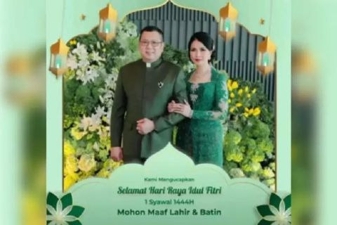 HT dan Liliana Tanoesoedibjo: Selamat Hari Raya Idulfitri 1444 Hijriah 