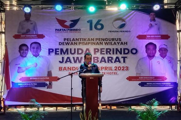 Jabar Lumbung Suara, Pemuda Perindo Dituntut Rebut Ceruk Suara Milenial