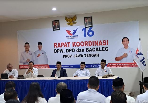 Ketua DPW Jateng Ajak Bacaleg dan Kader Fokus Menangkan Partai Perindo di Pemilu 2024
