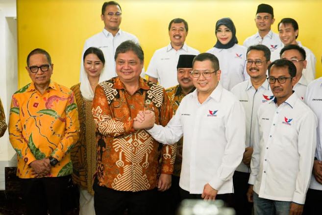 Partai Perindo Bertemu Golkar, Bahas Koalisi Besar