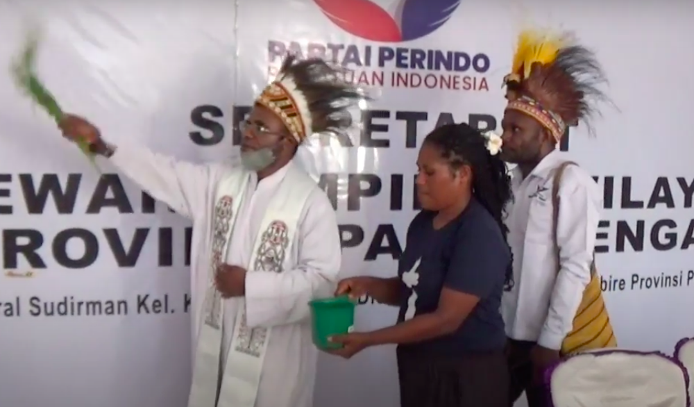 Pemberkatan Gedung Baru, Ketua DPW Partai Perindo Papua Tengah: Agar Selalu Bekerja untuk Rakyat