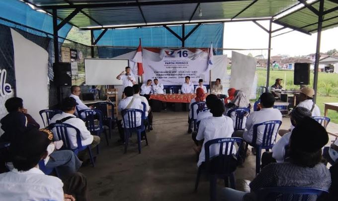 Pesan Ketua DPP di Pelantikan DPRt Kecamatan Lawang: Semua Bergerak untuk Capai Target Partai Perindo