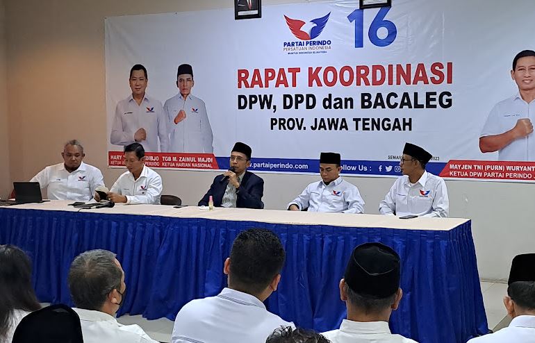 Pesan TGB Zainul Majdi untuk Kader Partai Perindo Jateng: Maknakan Berpartai untuk Ibadah