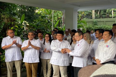 Prabowo: Kami Terbuka Jika Partai Perindo Mau Gabung ke Koalisi Besar 