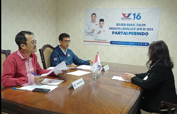 Puluhan Bacaleg Ikuti Seleksi Tatap Muka di Kantor DPP Partai Perindo 