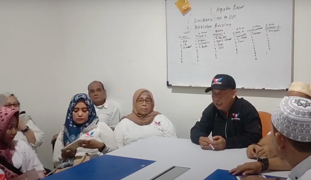 Rakor Internal, Partai Perindo Kota Serang Targetkan 2 Kursi di Pemilu 2024