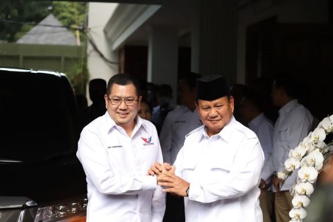 Bertemu Prabowo, HT Kenalkan Wajah Baru Para Pimpinan Partai Perindo 