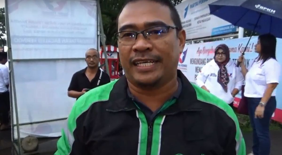 DPW Partai Perindo Sulsel Bagi-bagi Takjil di Makassar, Driver Ojol: Ini Sangat Bermanfaat 