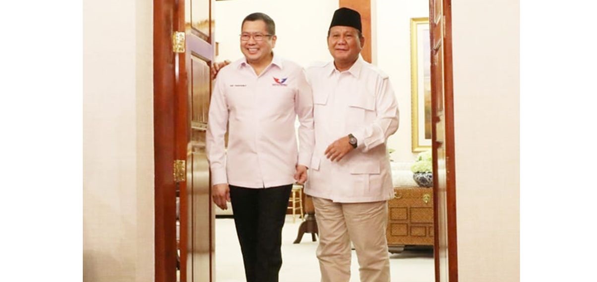 Silaturahmi HT-Prabowo, Bahas Kerja Sama untuk Kepentingan NKRI