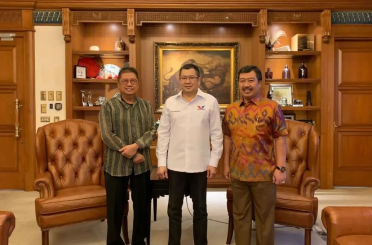 Silaturahmi dengan Caleg Partai Perindo Andi Asmara, HT: Jadilah Anggota DPR yang Amanah