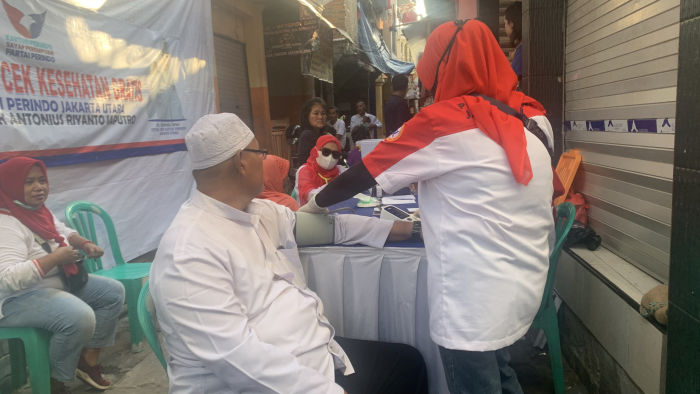 Terima Pelayanan Kesehatan Gratis dari Kartini Perindo, Warga Minta Pendampingan Berkala