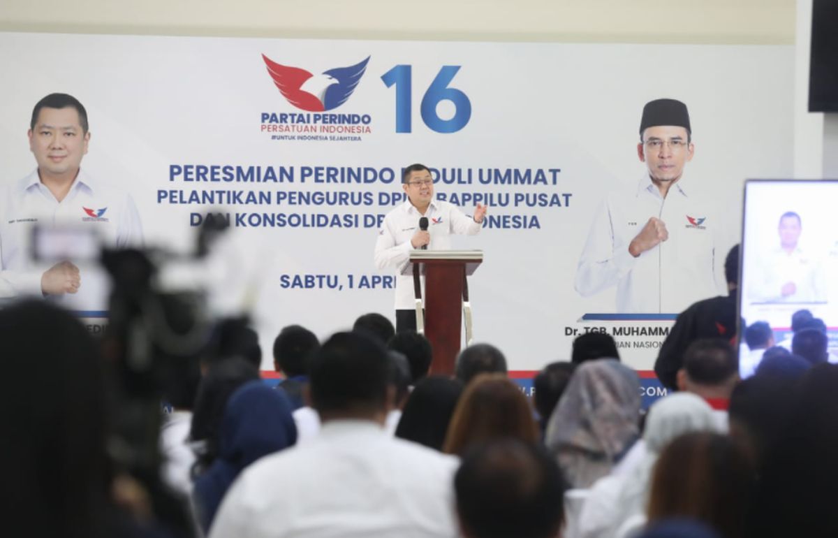 Survei LSI: Elektabilitas Partai Perindo Masuk 8 Besar Tinggalkan PAN dan PPP