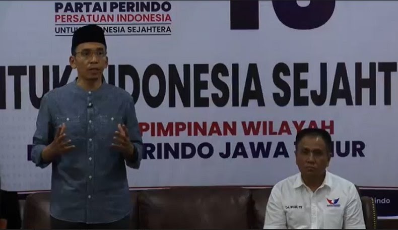 TGB Zainul Majdi Minta Kader Partai Perindo Perkuat Silaturahmi di Masyarakat