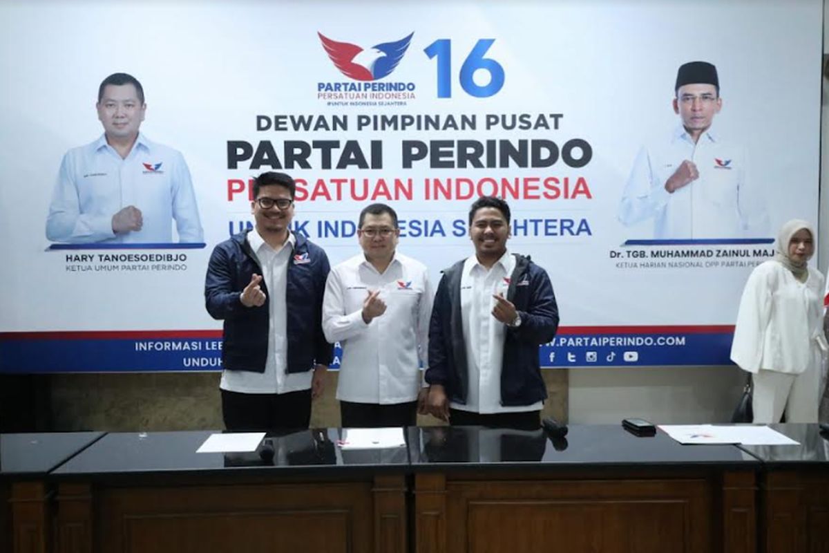 Seusai Dilantik HT, Najmi Mumtaza Bakal Maju Jadi Caleg Partai Perindo
