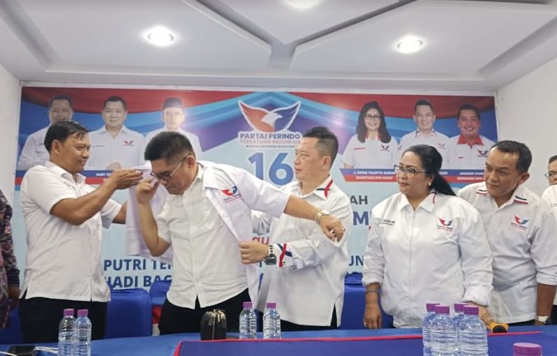 24 Tahun di Golkar, Pahala Sitorus Resmi Gabung Partai Perindo