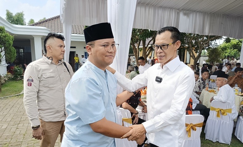 Ketua DPP Partai Perindo Silaturahmi dengan Jaro Ade di Cibinong Bogor