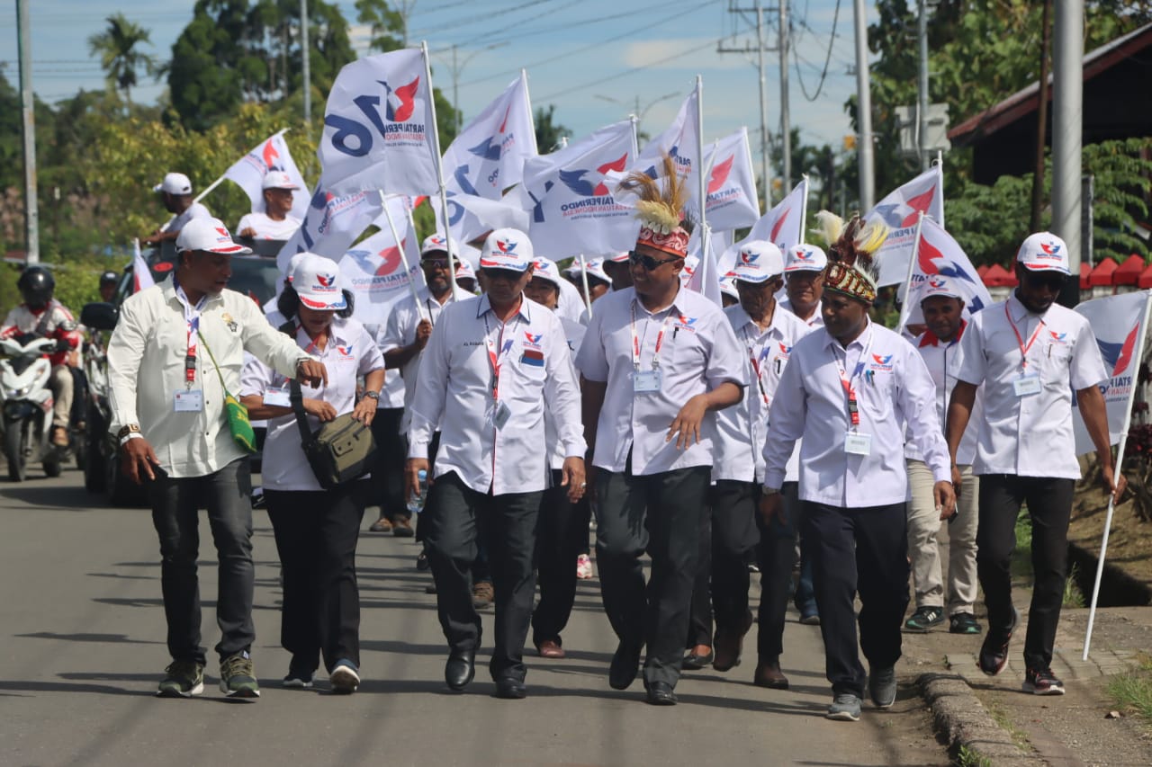 Partai Perindo Kepulauan Yapen Resmi Daftarkan Bacaleg ke KPU