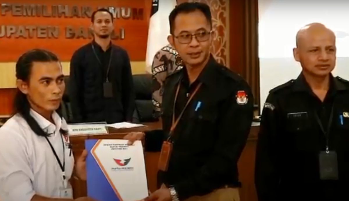 Partai Perindo Bangli Daftarkan Bacaleg ke KPU, Rangkul Berbagai Kalangan