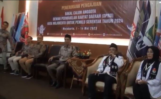 Daftarkan 25 Bacaleg ke KPU, Partai Perindo Kota Mojokerto Targetkan Tiap Dapet Minimal Raih Satu Kursi