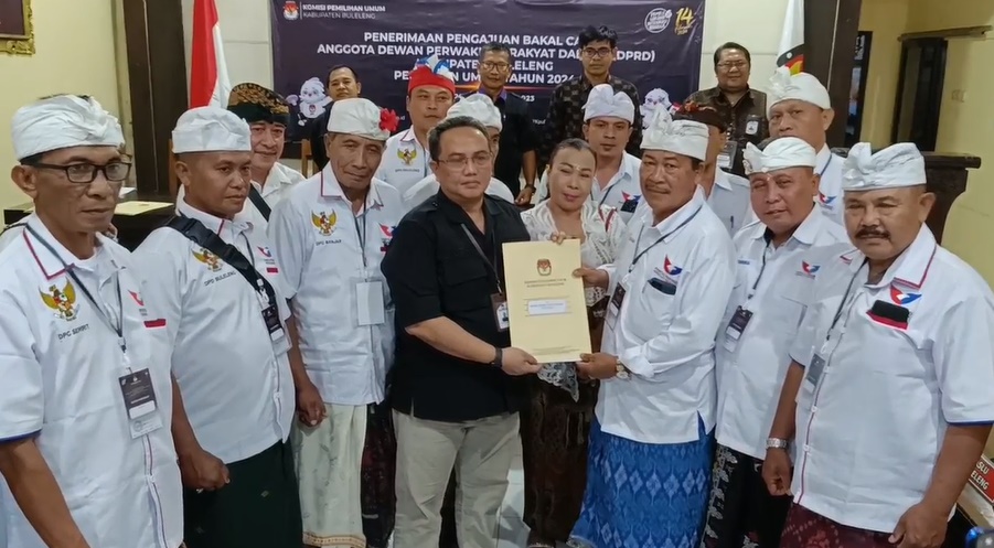 Daftarkan 25 Caleg, Partai Perindo Buleleng Targetkan 1 Fraksi