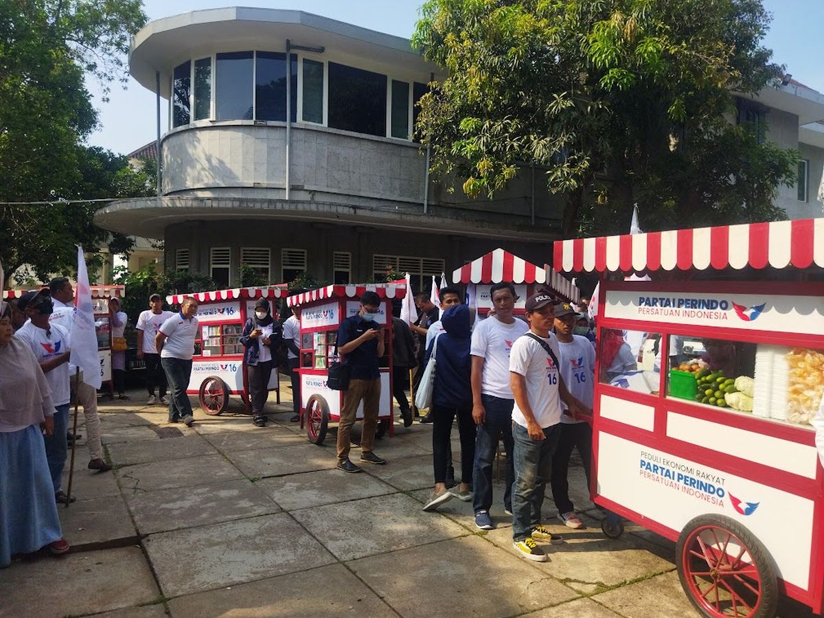 Daftarkan 580 Bacaleg, Rombongan Partai Perindo Akan Long March ke KPU Dipimpin Hary Tanoesoedibjo 
