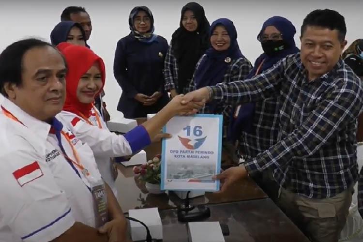 DPD Partai Perindo Kota Magelang Daftarkan 15 Bacaleg ke KPU