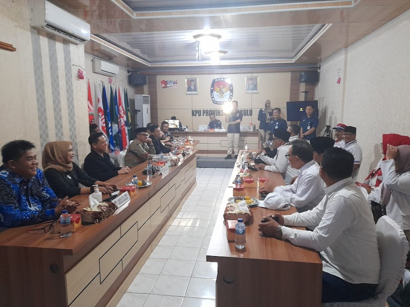 DPW Partai Perindo Bengkulu Daftarkan Caleg ke KPU