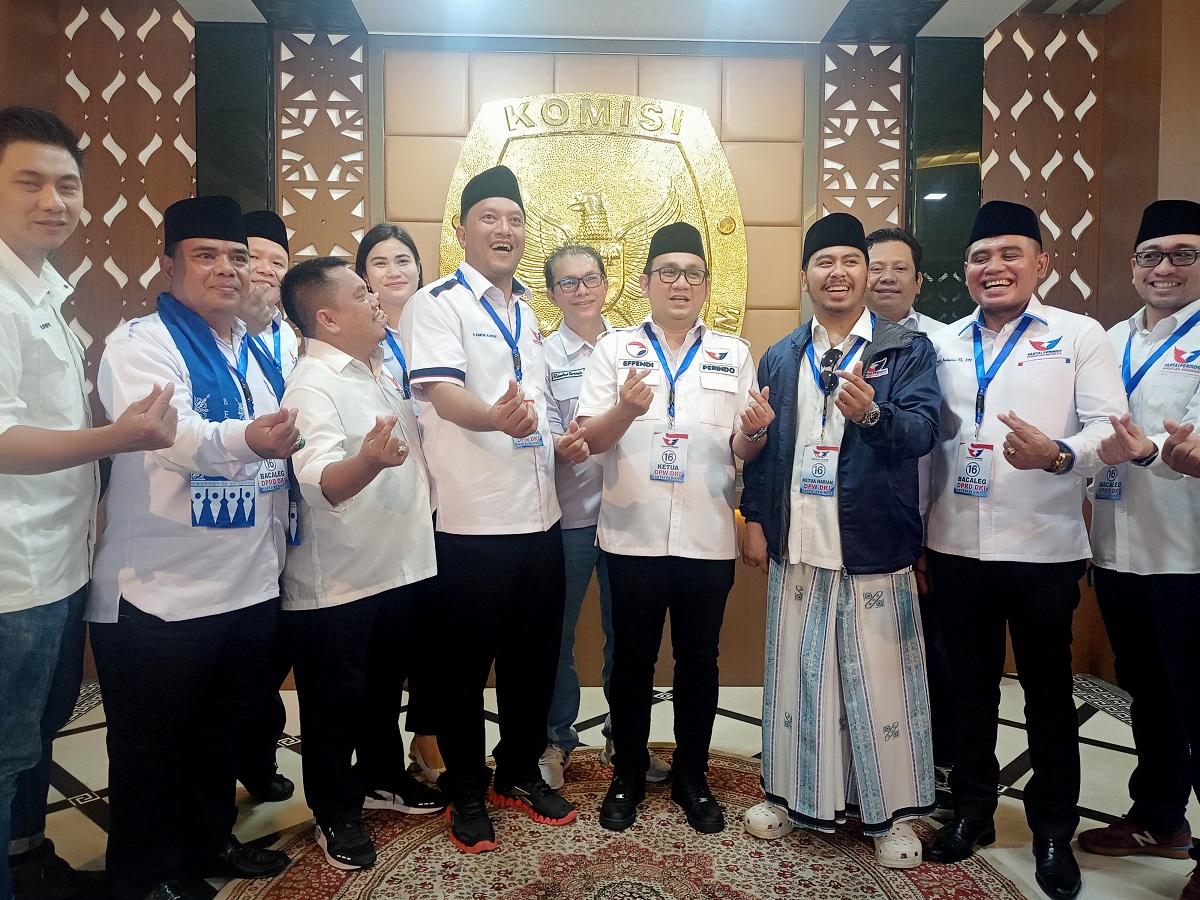 DPW Partai Perindo DKI Daftarkan 106 Caleg ke KPU