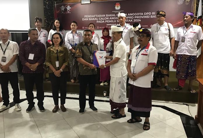 DPW Partai Perindo Bali Daftarkan 31 Bacaleg, Targetkan 1 Fraksi di DPRD Bali
